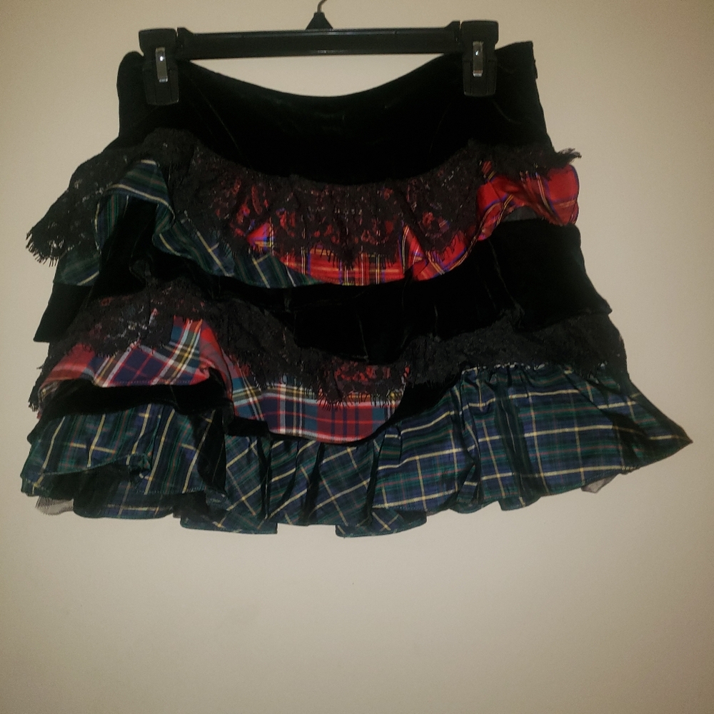 Rugby Ralph Lauren Plaid Mini Skirt